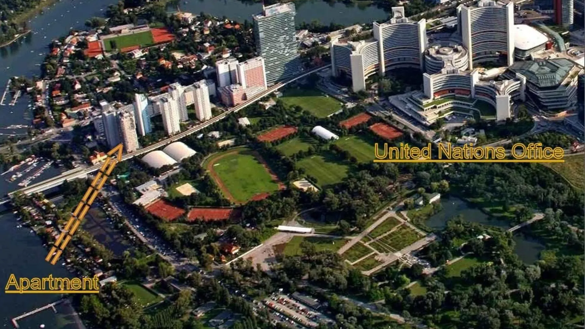 Yuki'S Place - Un-Vic, Danube Beach And Subway Near To Downtown Vienna Apartment